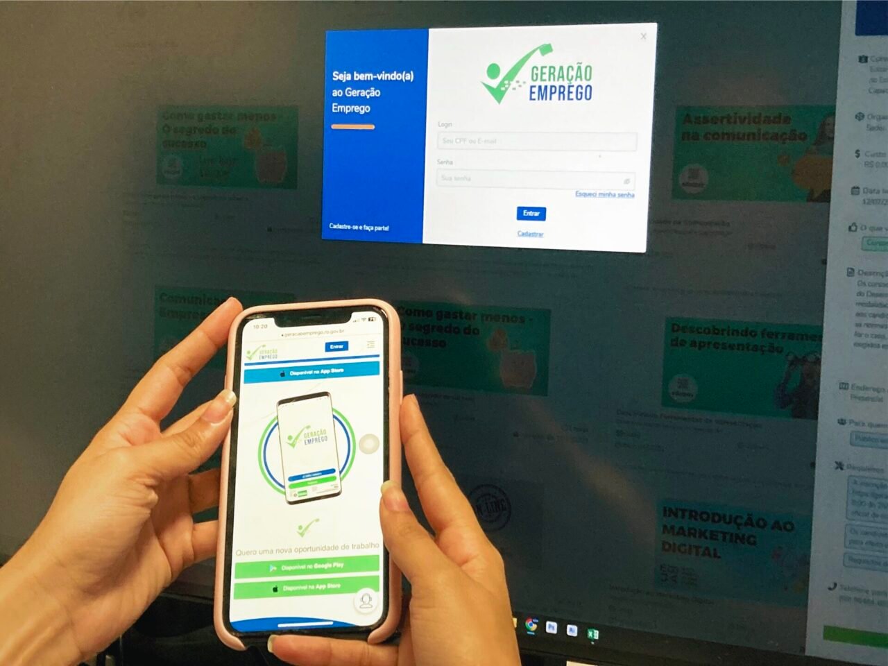 Plataforma ‘Geração Emprego’ oferece ferramentas avançadas para vagas em Rondônia
