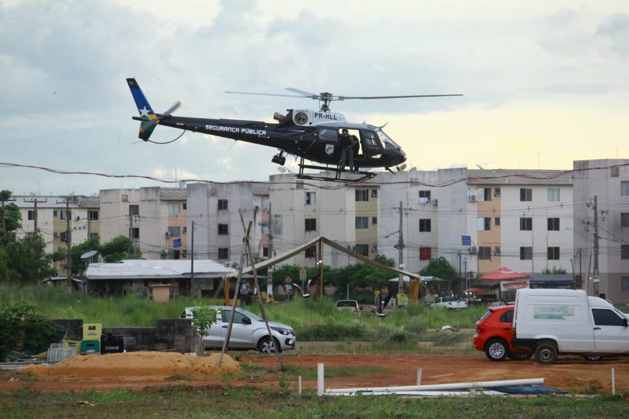 Força-tarefa da Segurança Pública avança no enfrentamento a crimes com apoio aerotático