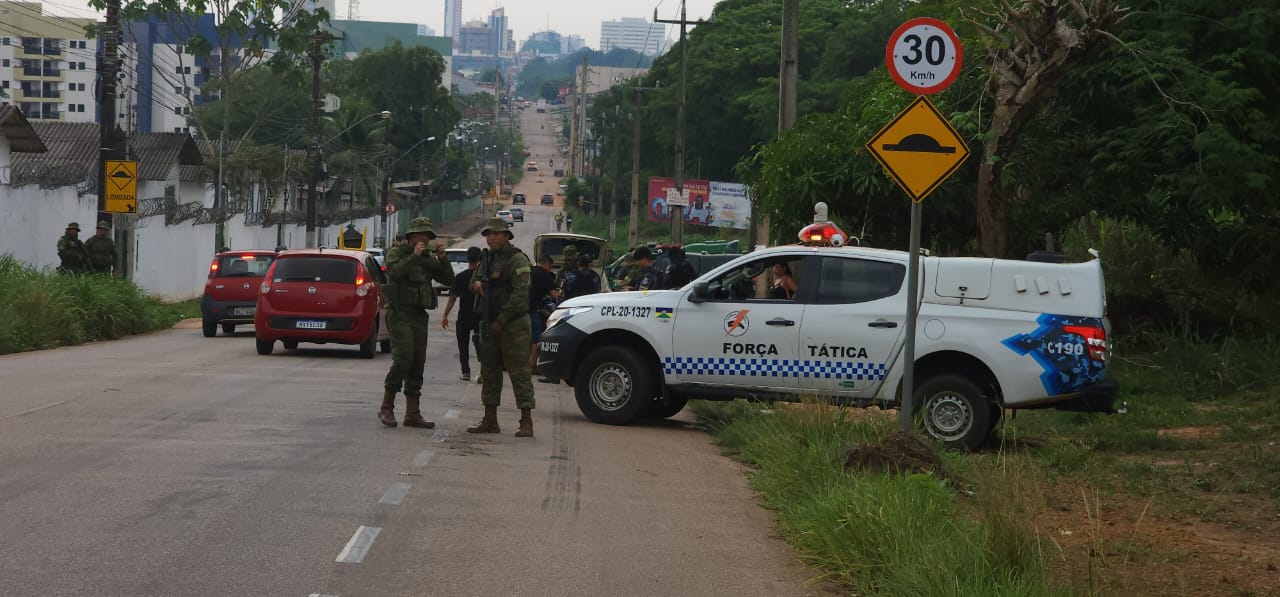 Ação da força de segurança pública coíbe invasões em casas de condomínio na zona Leste de Porto Velho