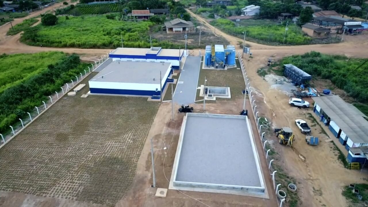 Obras de implantação do Sistema de Abastecimento de Água de União Bandeirantes ultrapassam 70% de execução