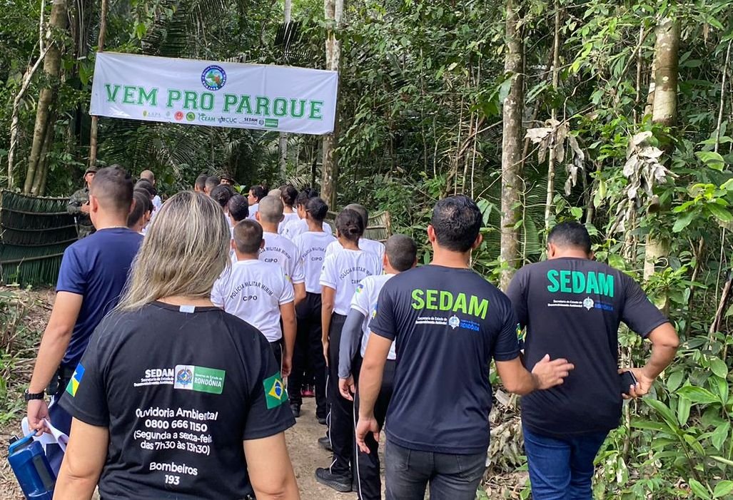 Segunda edição do Projeto “Vem pro Parque” promove conscientização ambiental em Guajará-Mirim