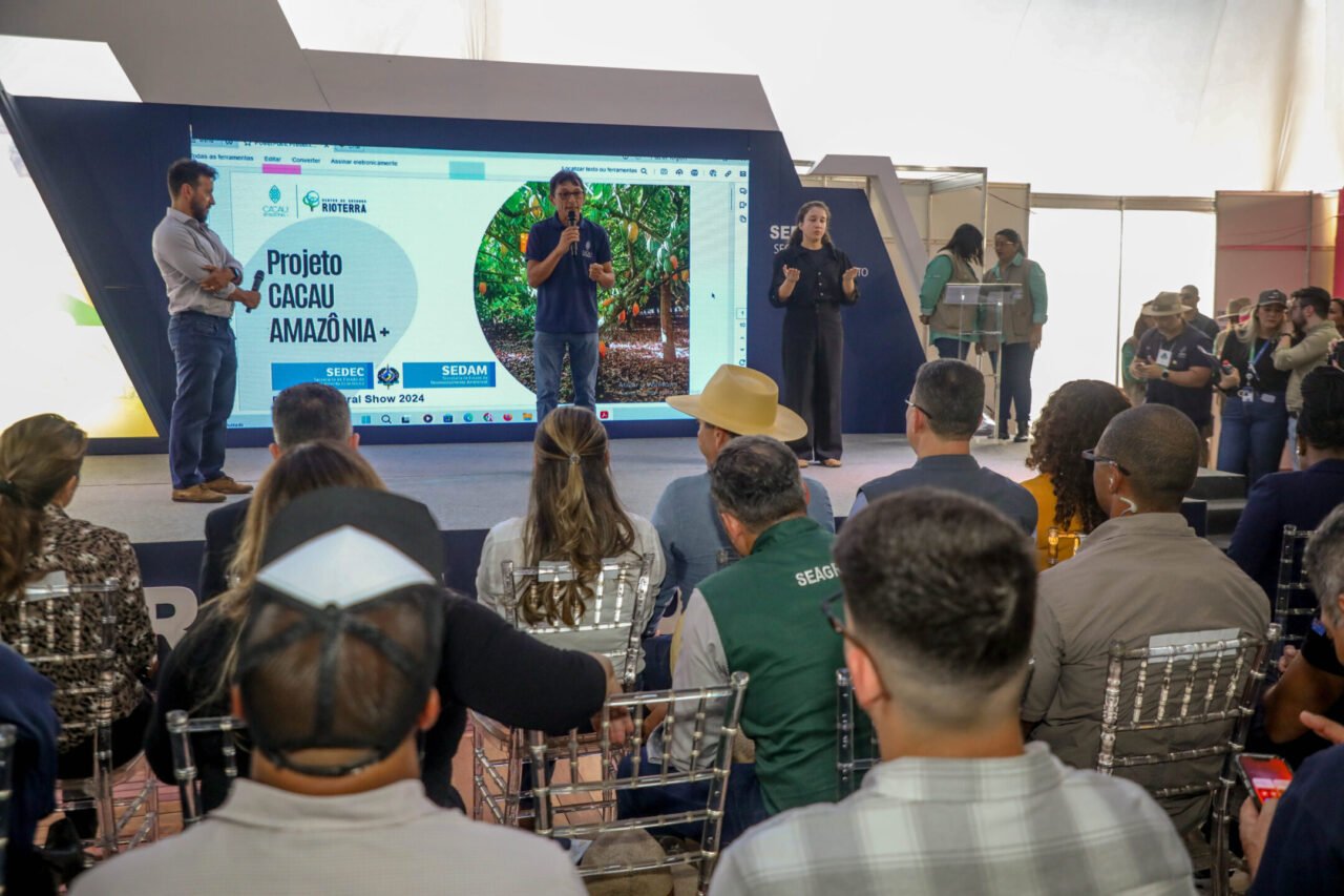 Investimento para impulsionar a produção de cacau é destacado durante Rondônia Rural Show