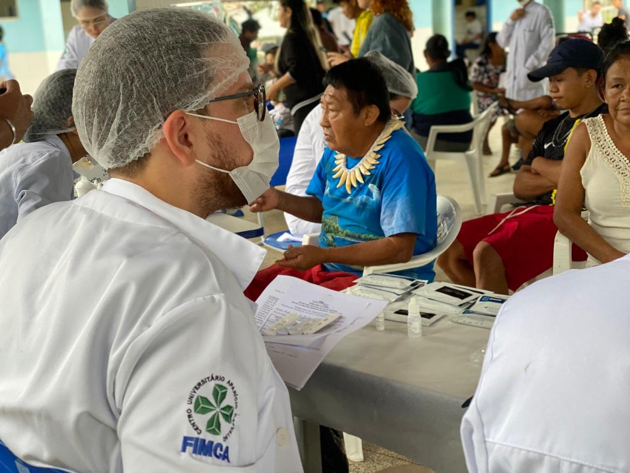 Projeto Salus leva serviços de saúde gratuitos à Aldeia Karitiana Central