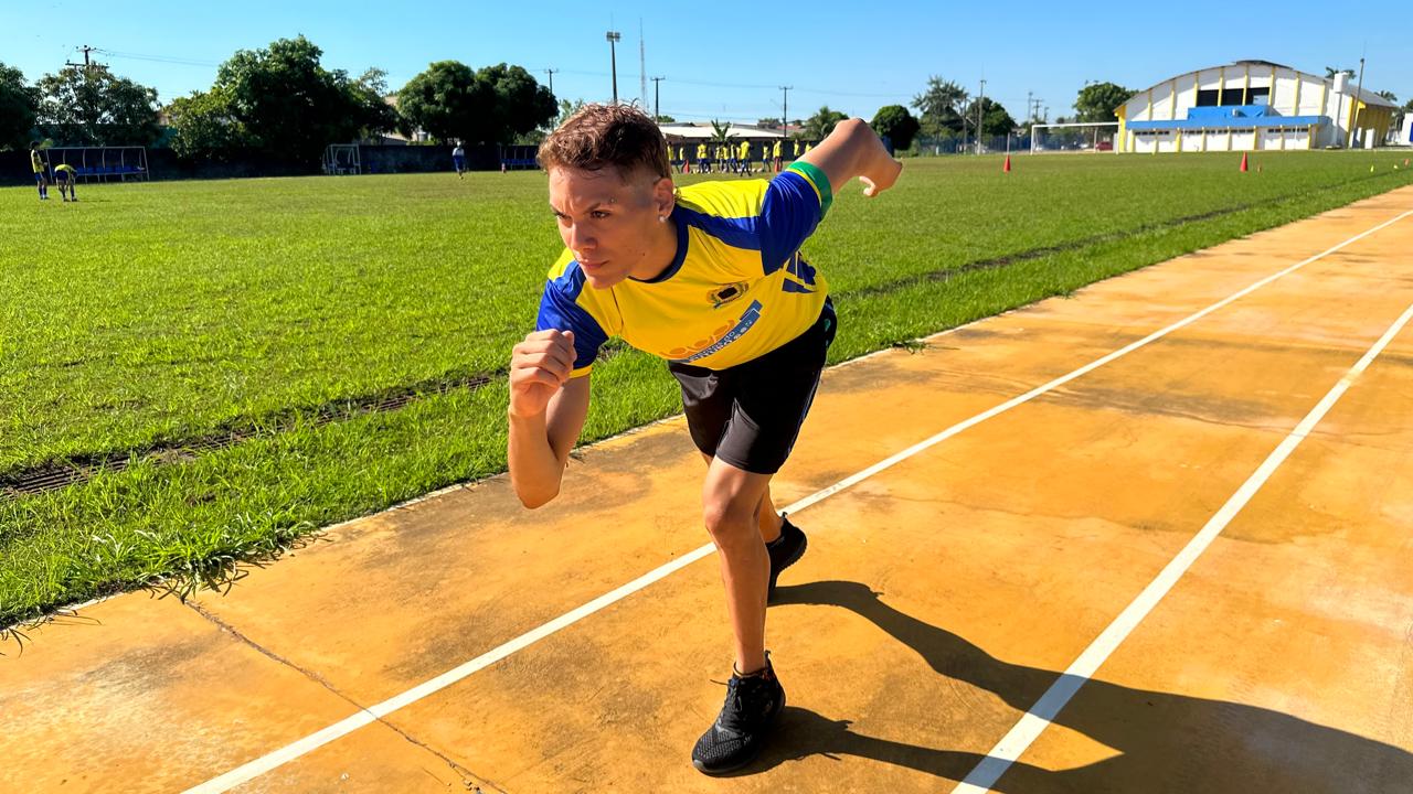 Atleta paralímpico de Porto Velho participa de competição em São Paulo