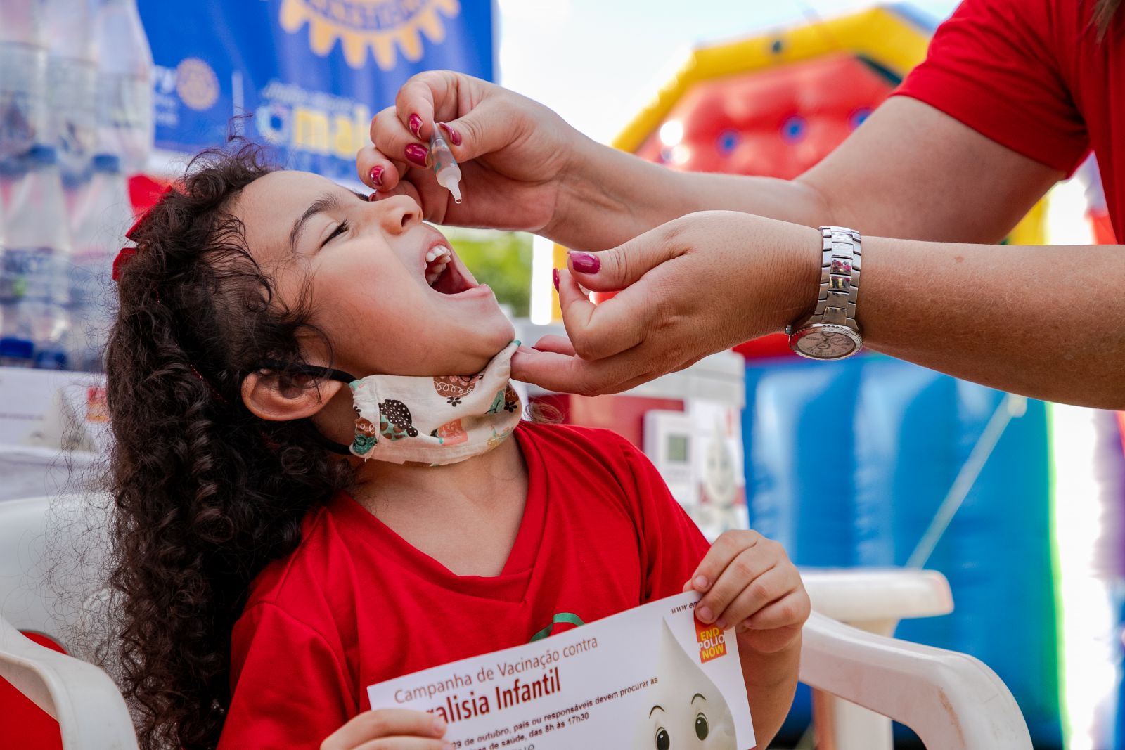 Campanha de vacinação contra a pólio em Porto Velho encerra na sexta-feira, 14