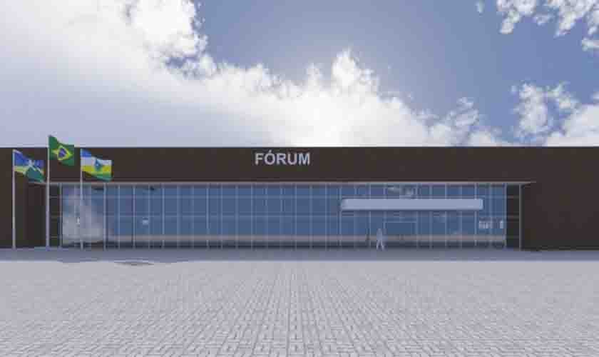 Licitação para conclusão da obra do novo Fórum de Vilhena será lançada em junho; saiba como concorrer