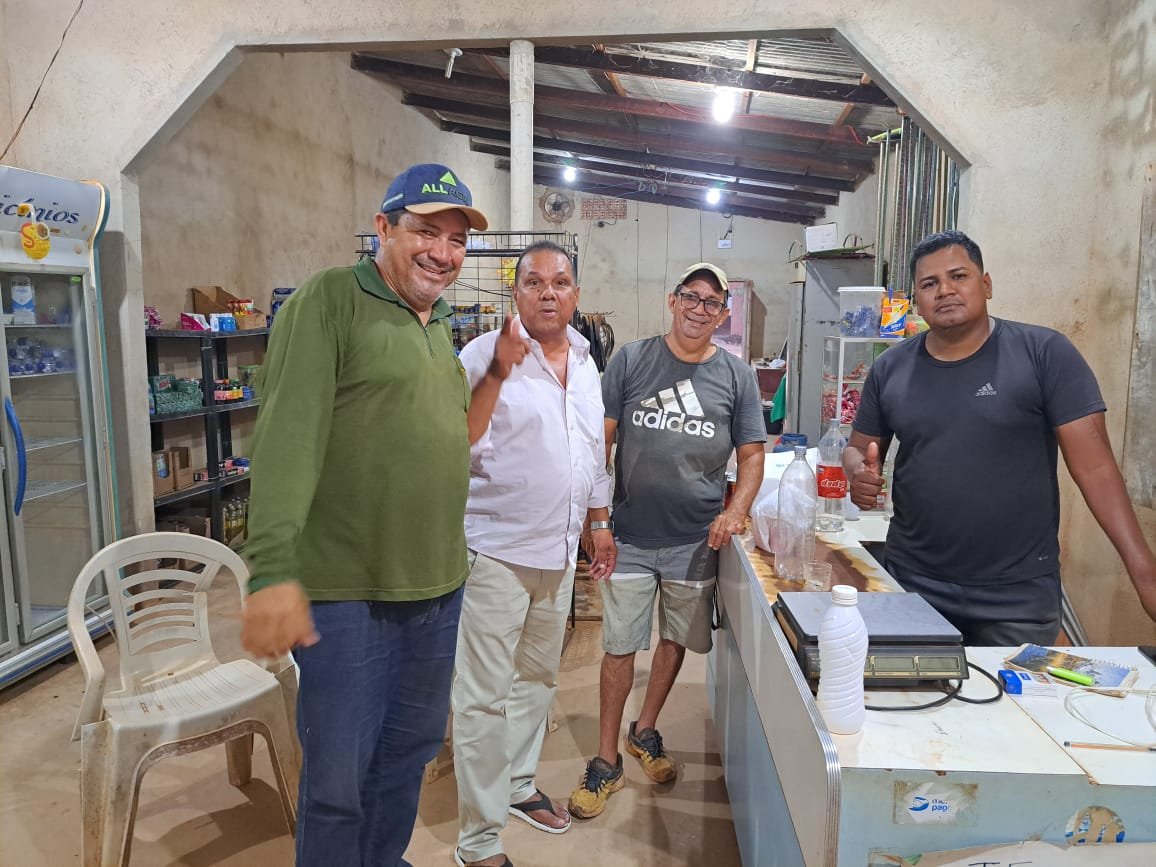 Jurandir Bengala visita produtores e ouve demandas do setor Chacareiro do Jardim Santana