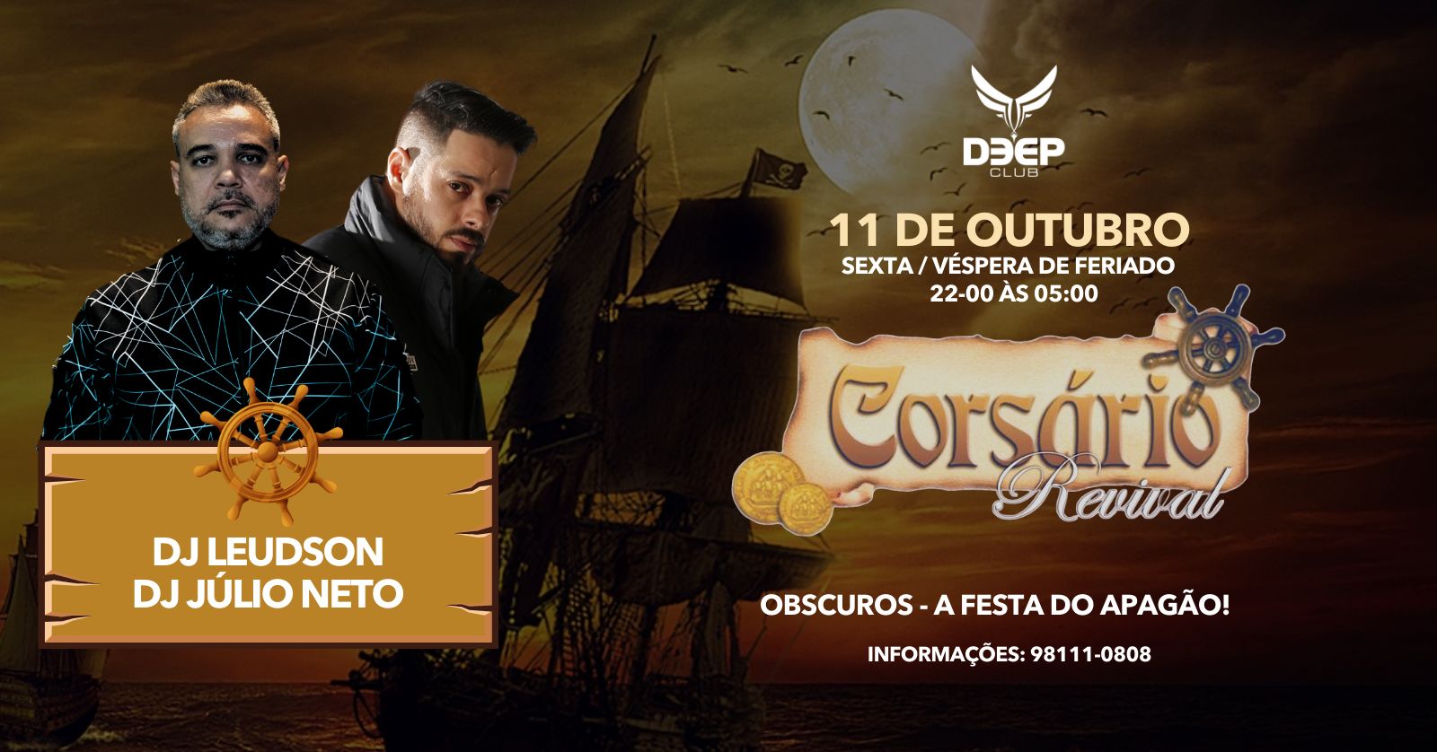 Corsário Revival:  festa relembra as baladas noites de fim de semana em Porto Velho