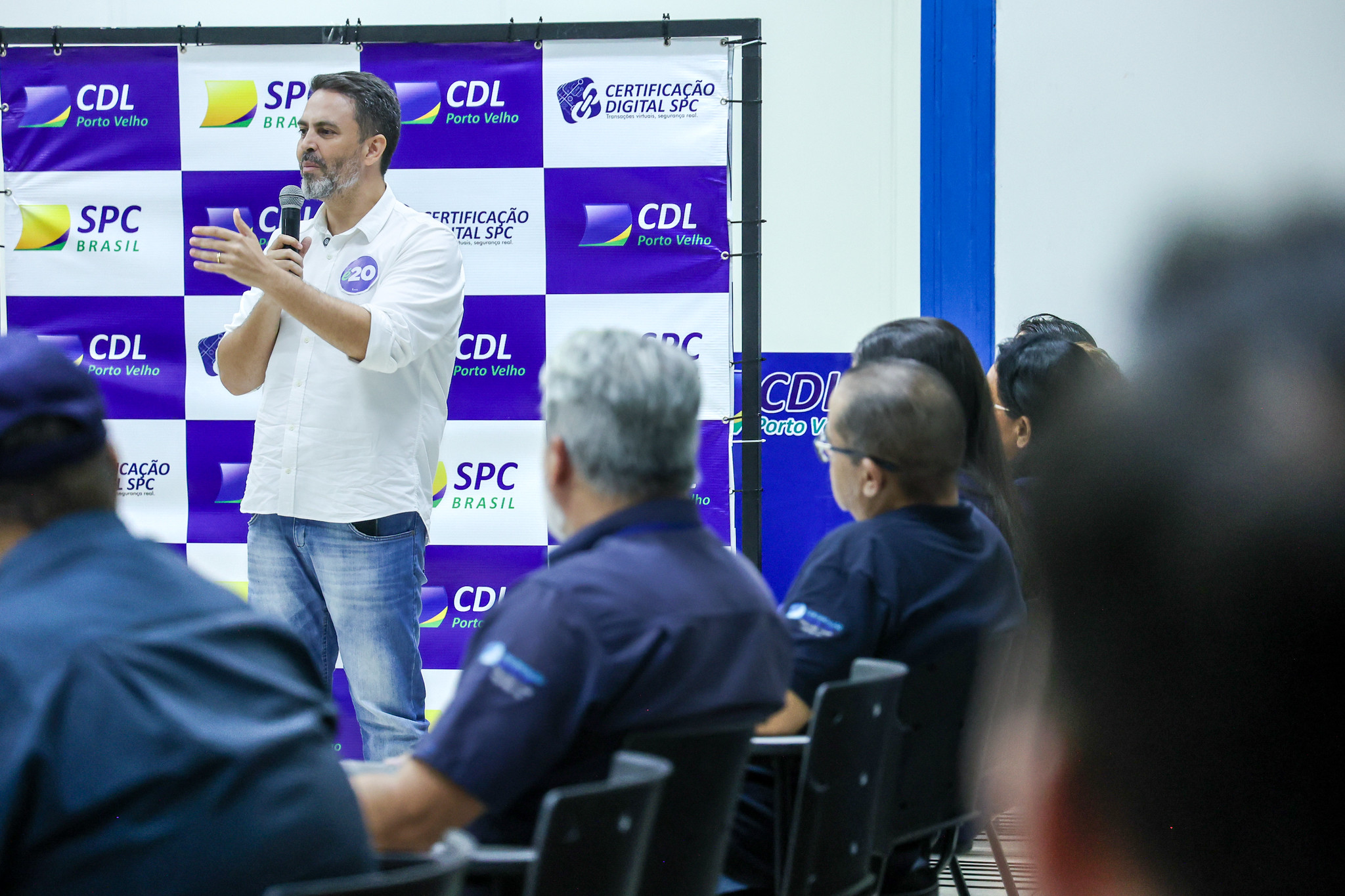 Em reunião com CDL, Léo explica como vai revitalizar centros comerciais de Porto Velho