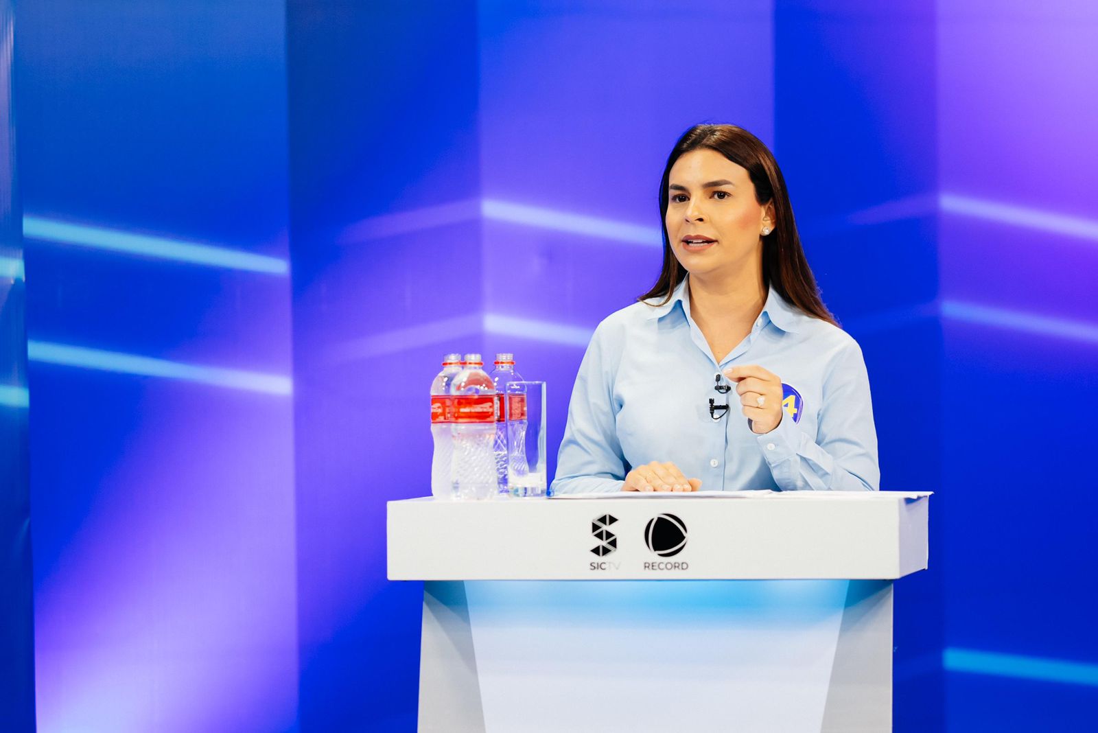 Em debate na SIC TV, Mariana Carvalho mostra que está pronta para ser a primeira prefeita de Porto Velho 