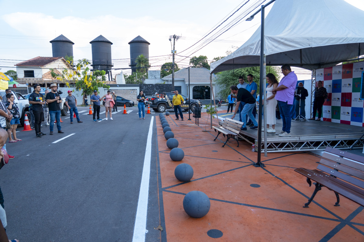 Prefeitura de Porto Velho inaugura Calçada Criativa