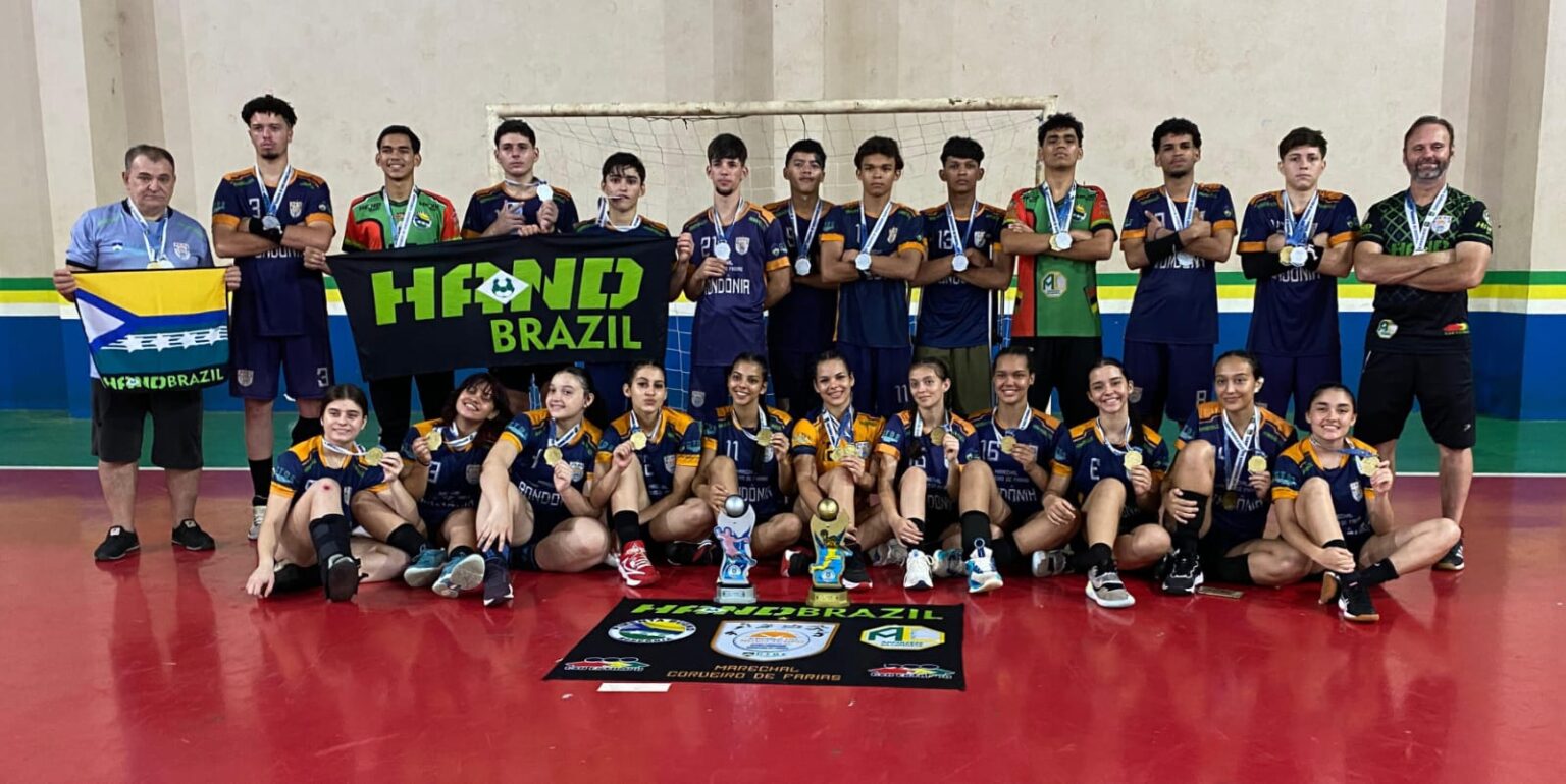 Equipes de handebol juvenil de Pimenta Bueno conquistam títulos e vaga para Copa Norte em 2025