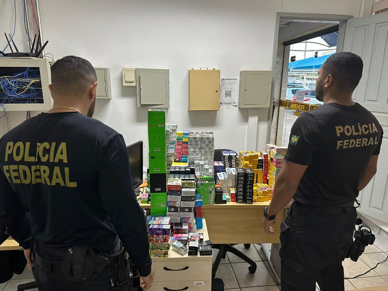 PF reprime crime de contrabando em Porto Velho