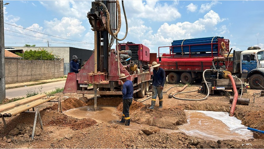 Novos sistemas de abastecimento são instalados no Cristal da Calama para otimizar captação e garantir fornecimento regular