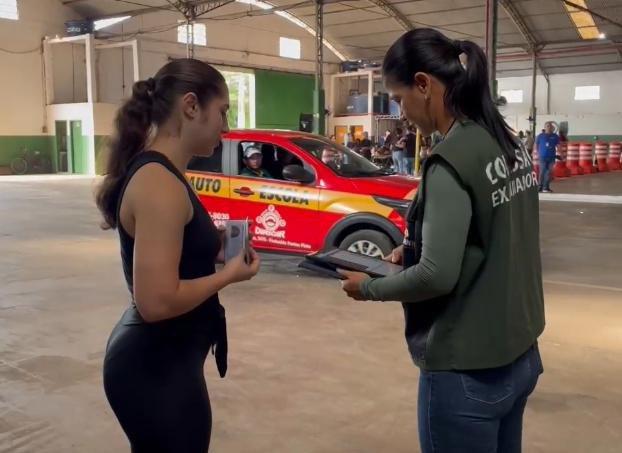 Mais de 170 candidatos participam de mutirão de exames práticos para processo de aquisição de CNH