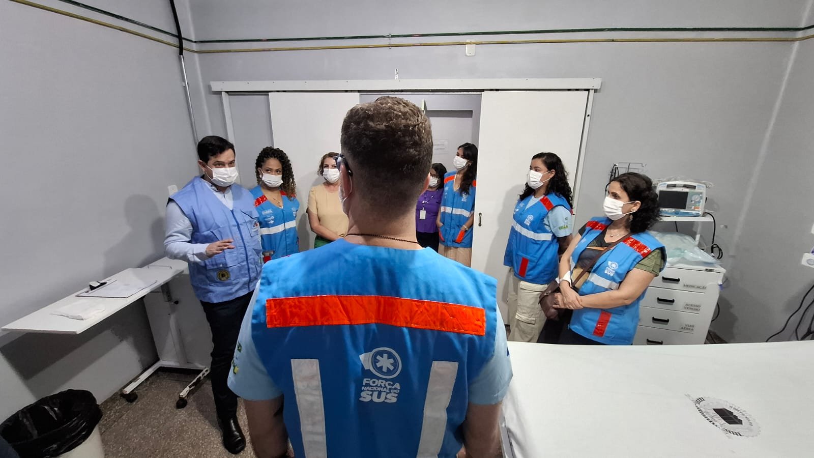 Em Porto Velho, Força Nacional do SUS realiza visitas a unidades de saúde da atenção básica e especializada