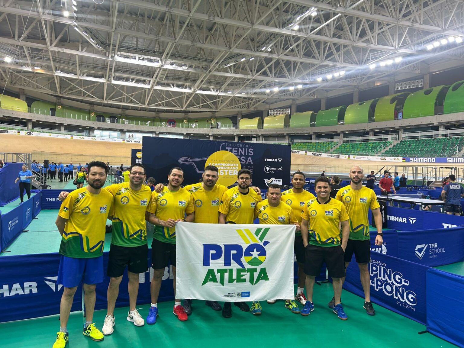 Rondônia conquista medalha de prata no Campeonato Sul-Americano Masters de Tênis de Mesa