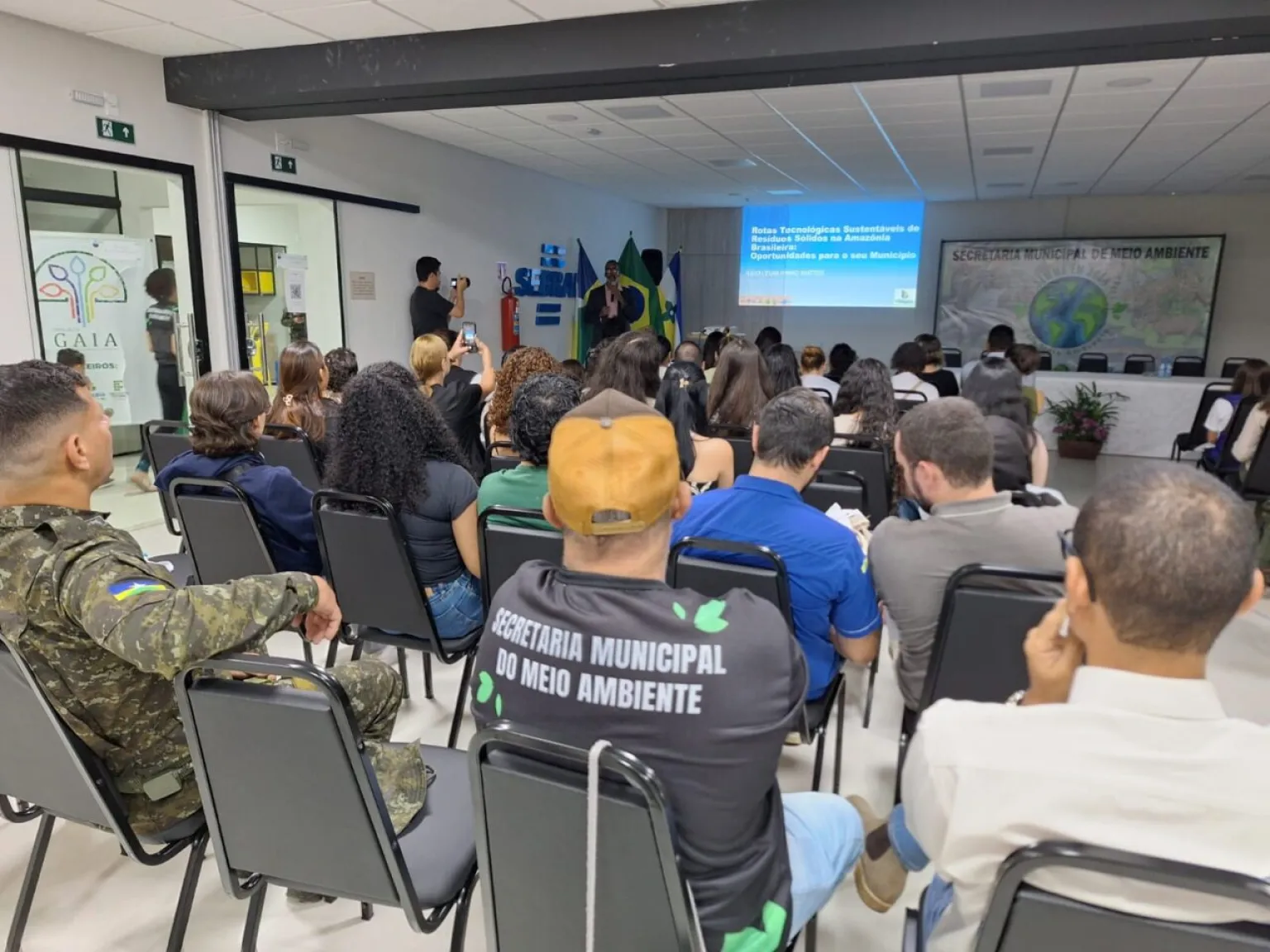 Palestra sobre rotas tecnológicas sustentáveis de resíduos sólidos na Amazônia abre Semana do Meio Ambiente em Vilhena