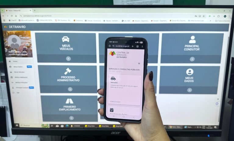 Serviço de emplacamento 100% online para veículos novos é lançado pelo Detran de Rondônia