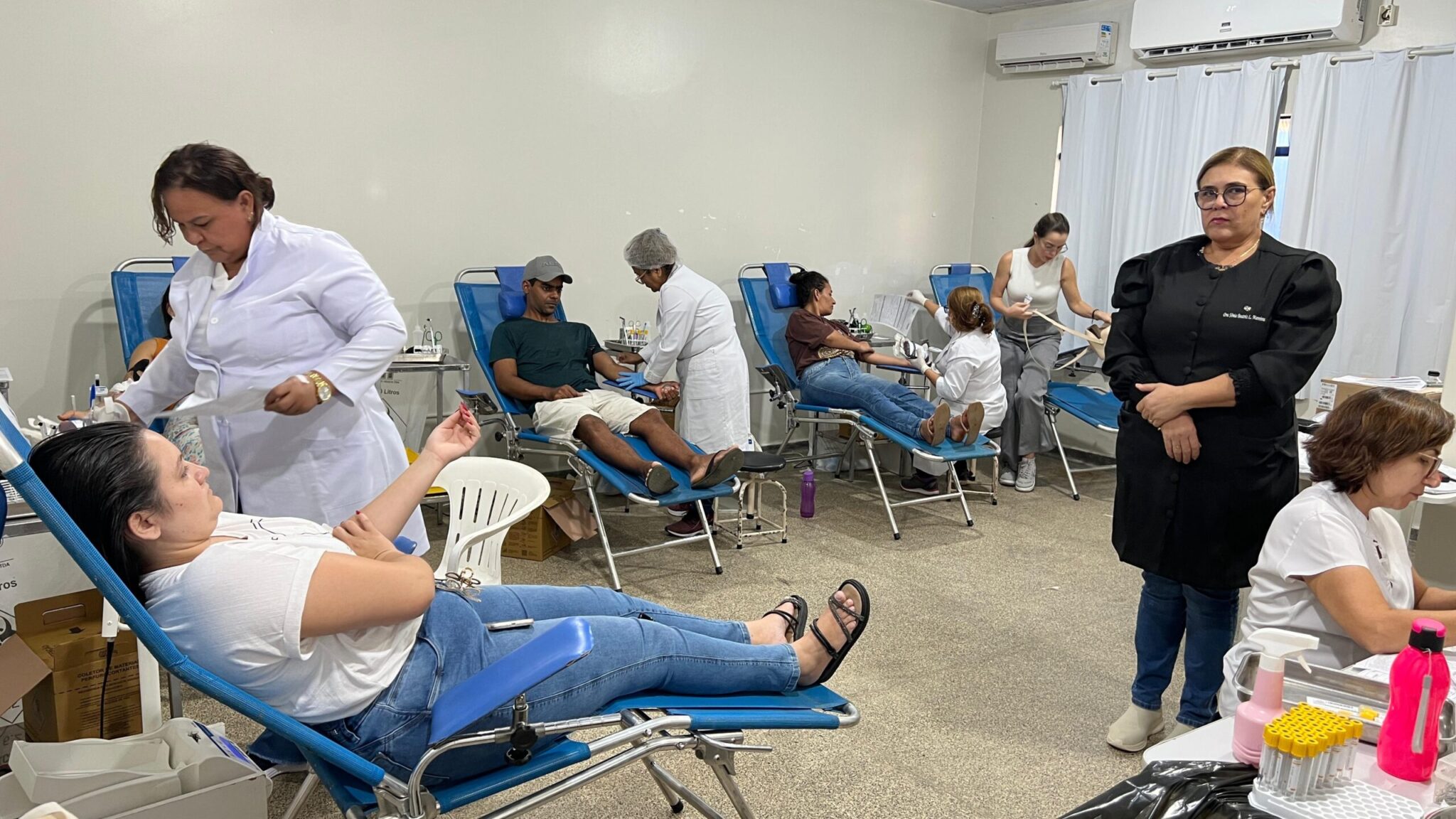 Coletas itinerantes reforçam estoque de sangue e ampliam cadastro de medula óssea em Rondônia