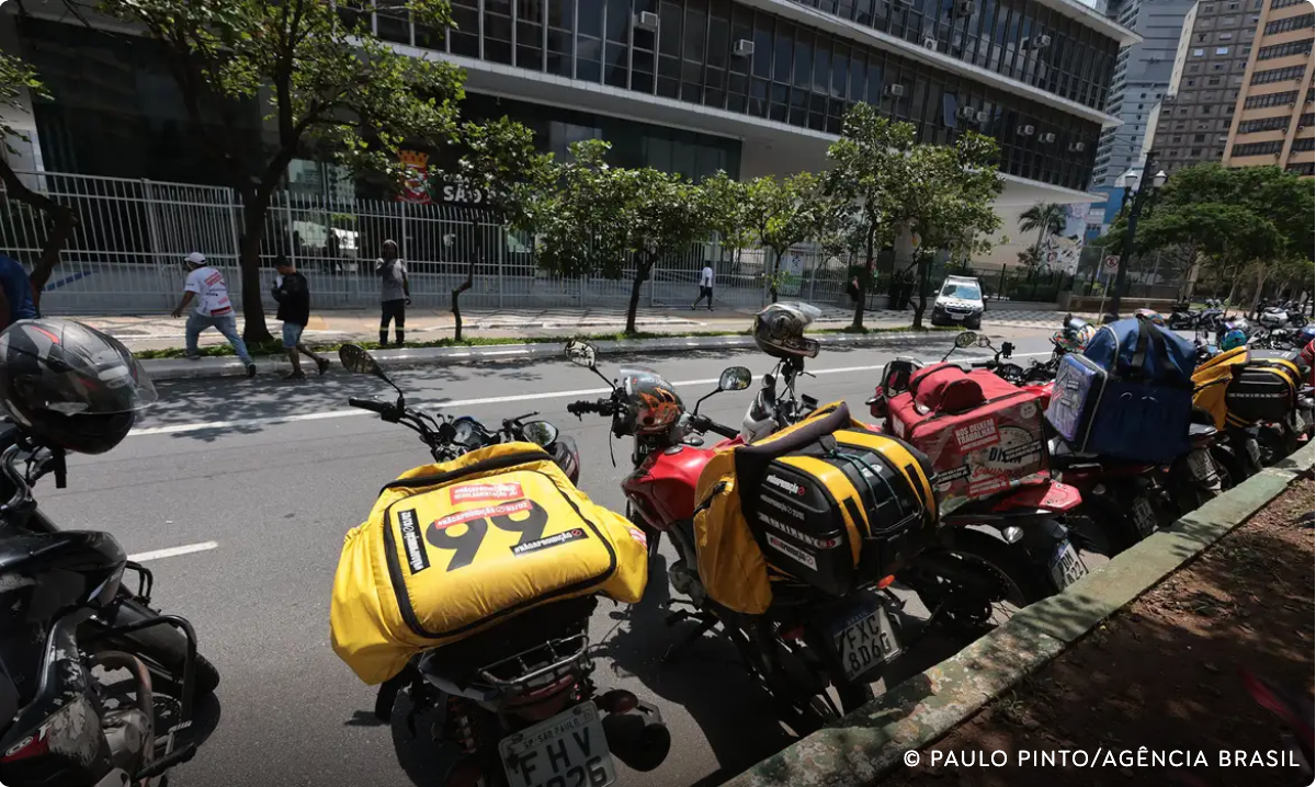 STF julgará vínculo trabalhista de motoristas e entregadores