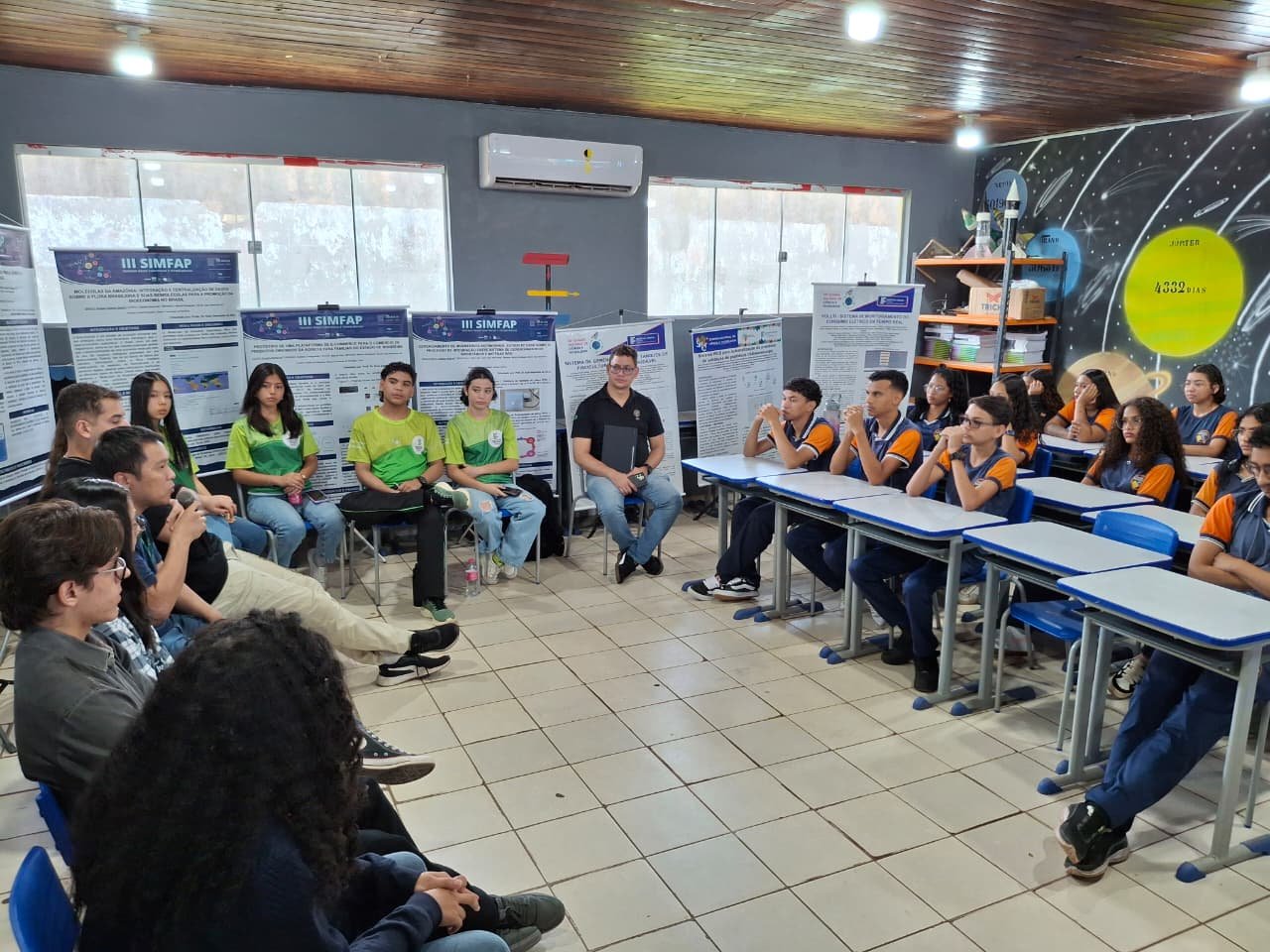 Feira de Ciência, Tecnologia e Inovação fortalece o ensino e a pesquisa em escola de Porto Velho