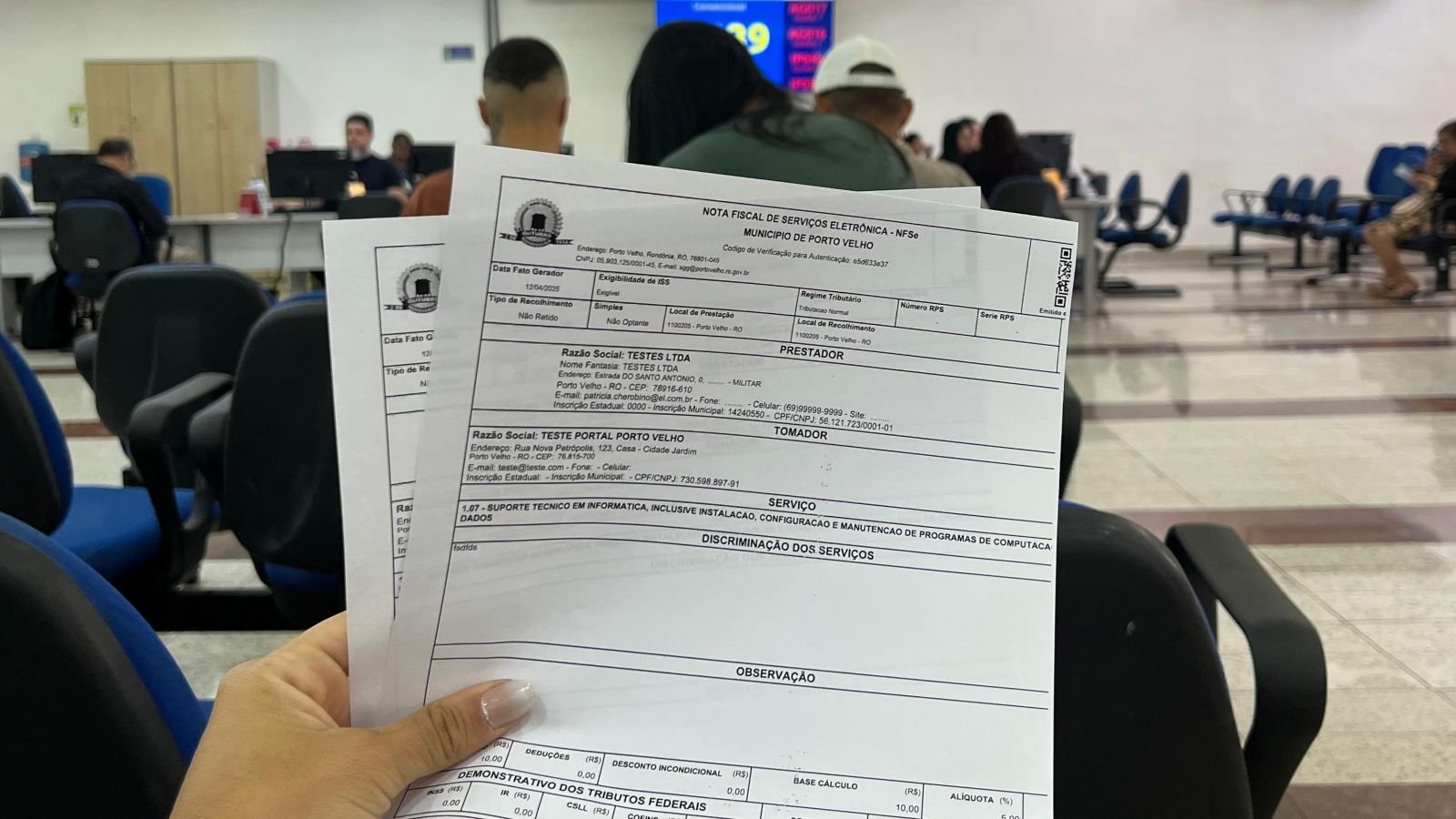 Saiba como acumular créditos da Nota Fiscal de Serviços Eletrônica para abater no IPTU