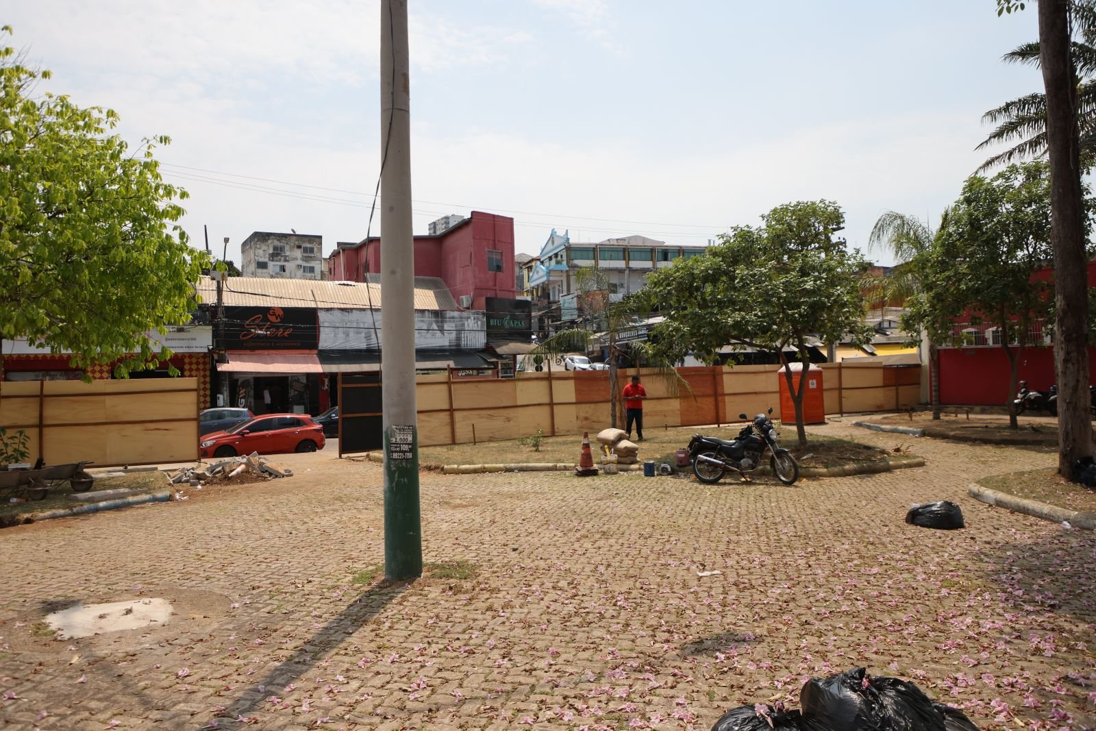 Praça Jonathas Pedrosa é revitalizada em comemoração aos 111 anos de Porto Velho