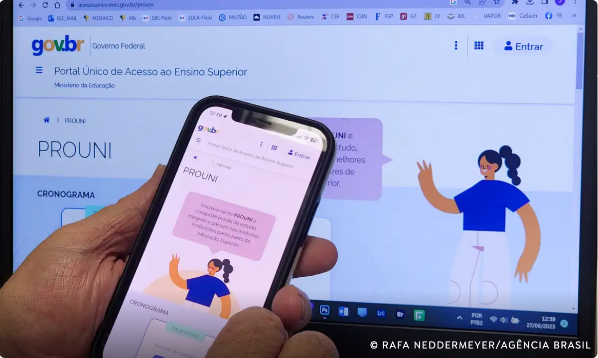 Prouni: prazo para comprovar informações de inscrição termina hoje