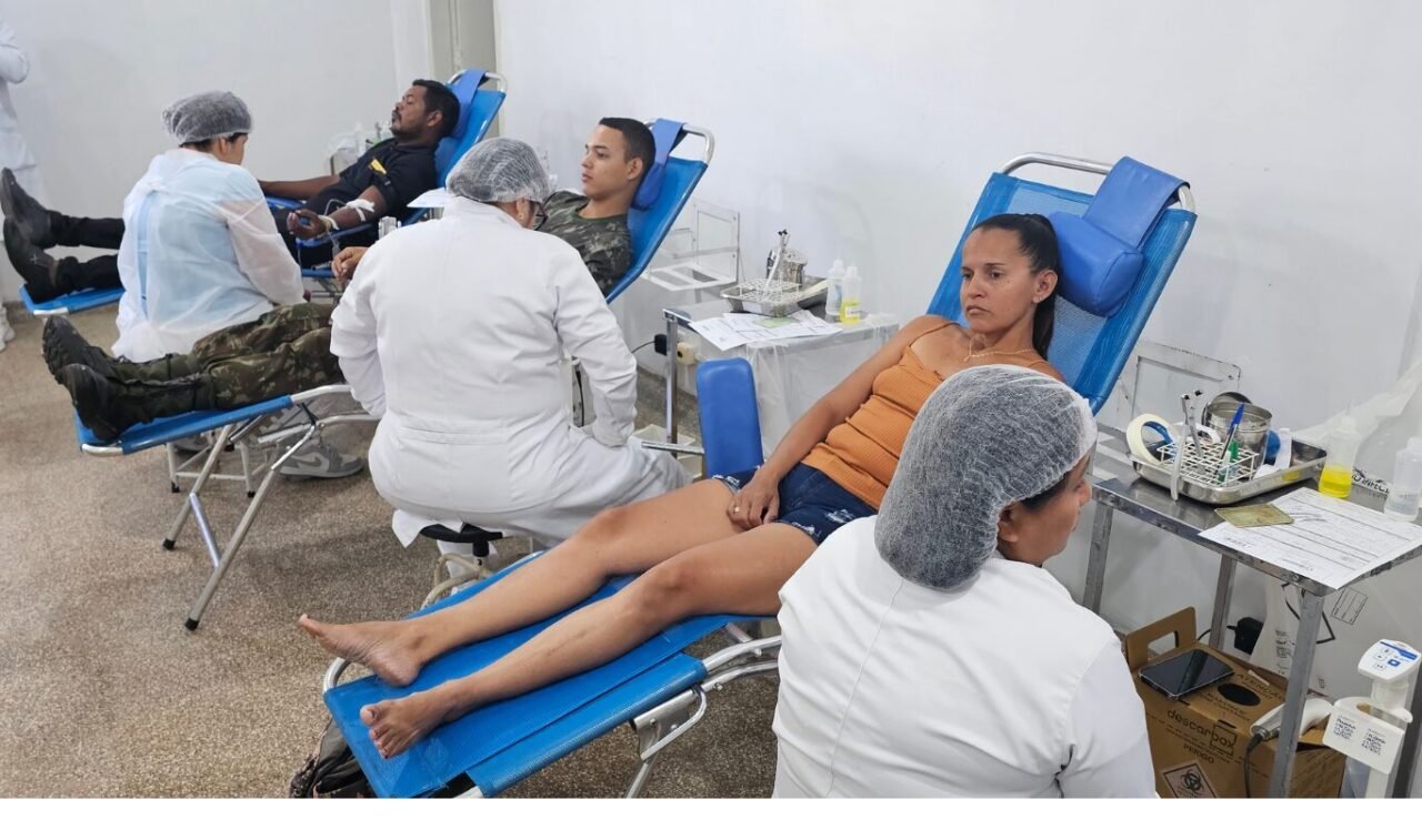Coletas itinerantes em Guajará-Mirim e Ouro Preto reforçam estoques de sangue da Hemorrede em Rondônia