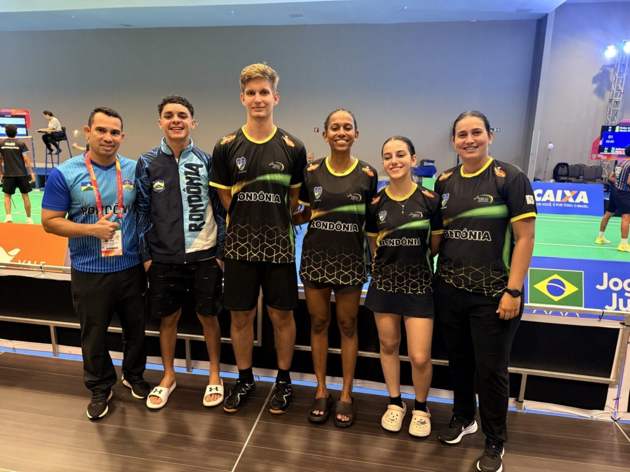 Rondônia conquista medalha de ouro e bronze no badminton nos Jogos da Juventude 2025