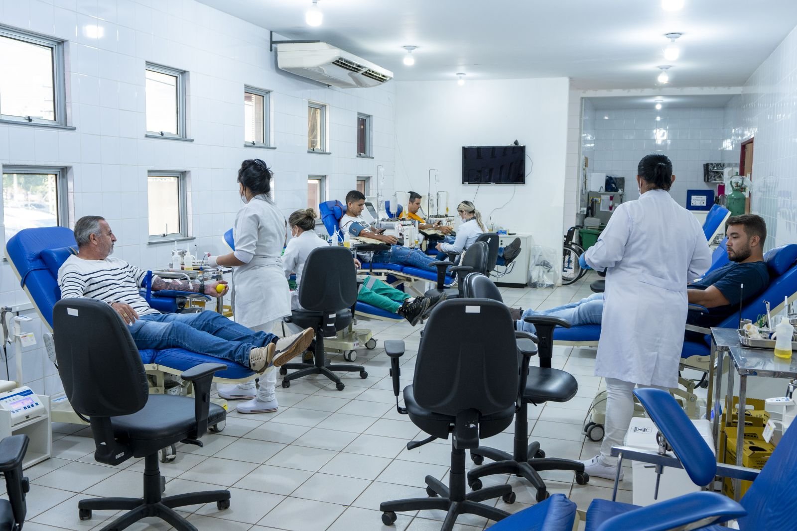 Prefeitura regulamenta folgas para servidores que realizarem doação de sangue