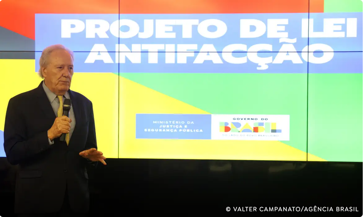 Governo apresenta projeto que agrava pena para organizações criminosas