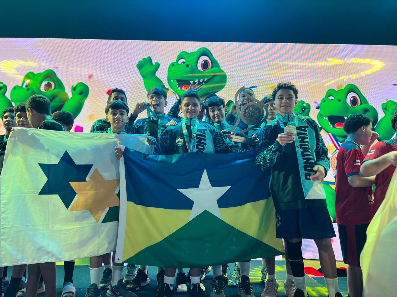 Rondônia conquista quatro medalhas no primeiro bloco dos Jogos Escolares Brasileiros 2025 em Uberlândia
