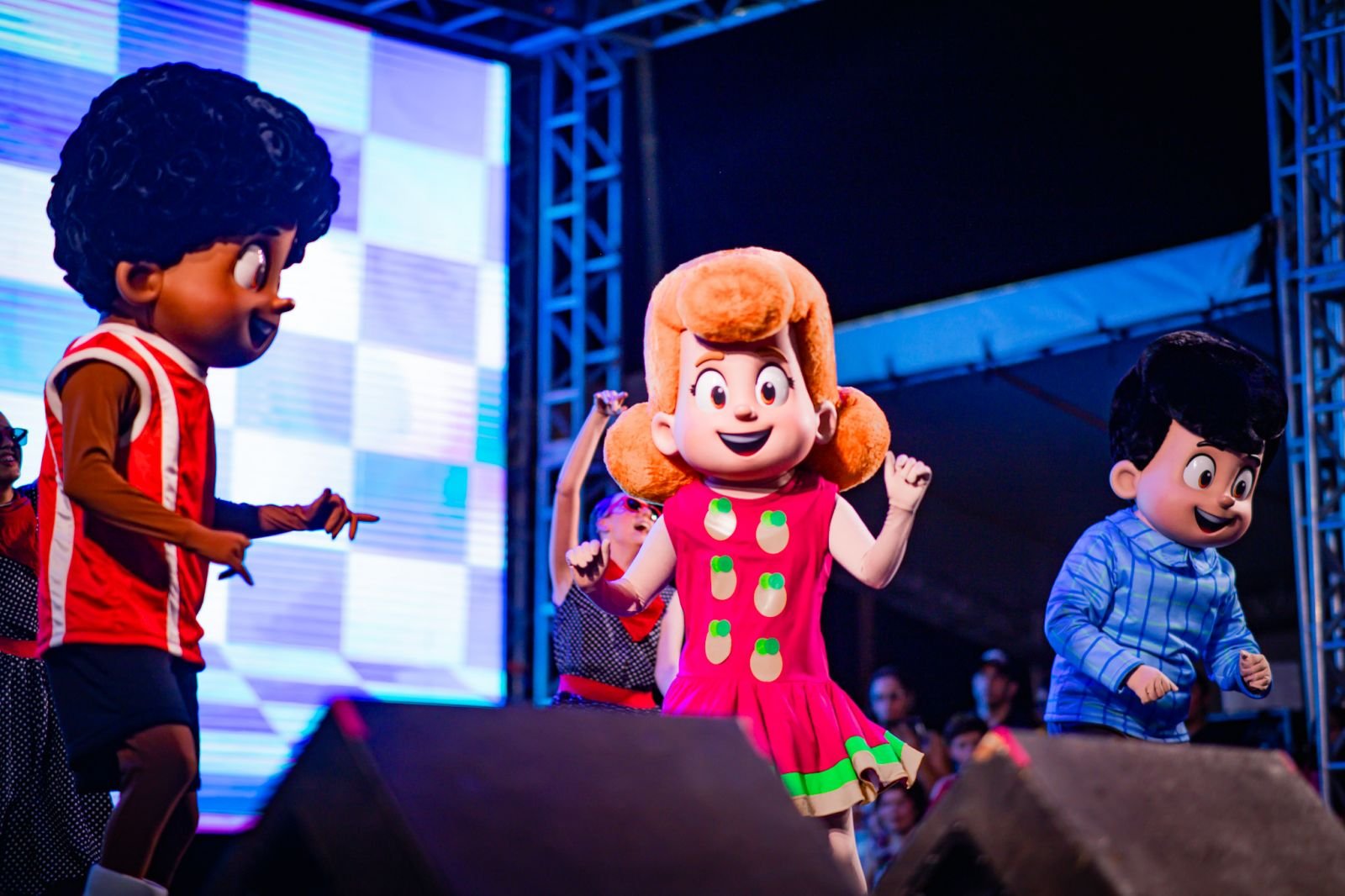 Show infantil 3 Palavrinhas encanta crianças e famílias no aniversário de Porto Velho