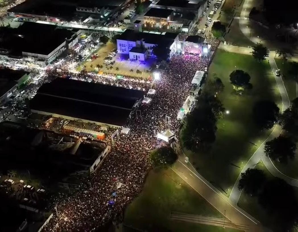 Aniversário de Porto Velho reúne milhares de pessoas em noite com show de Joelma