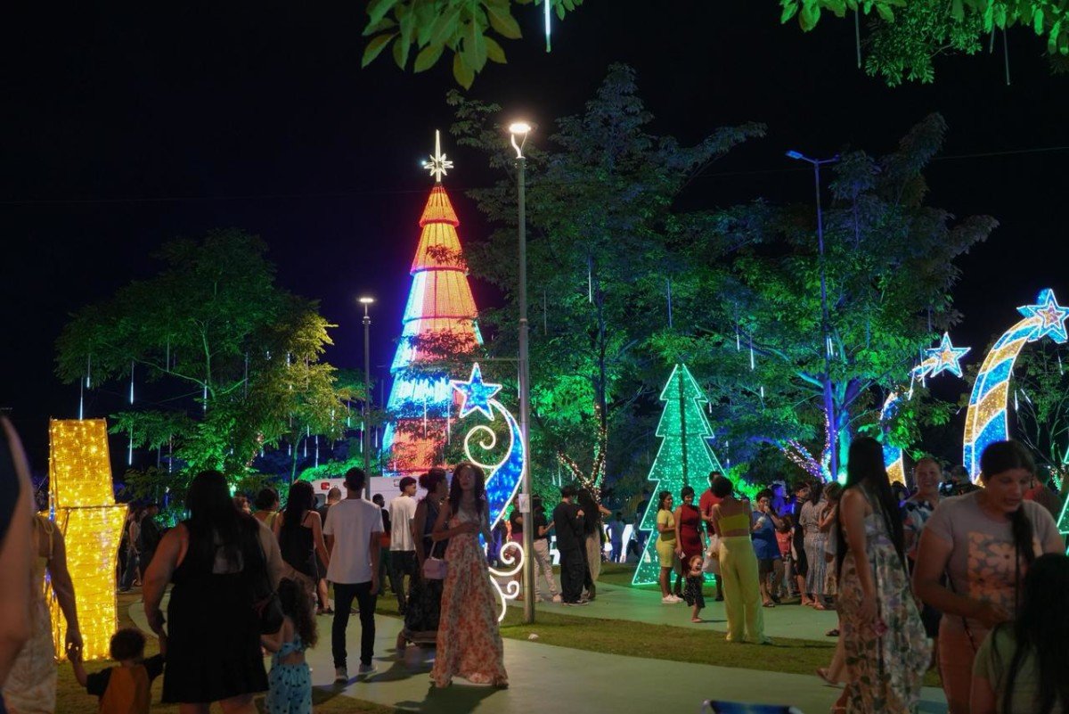 Prefeitura ajusta horários do Parque da Cidade para manutenção do Natal Porto Velho Luz