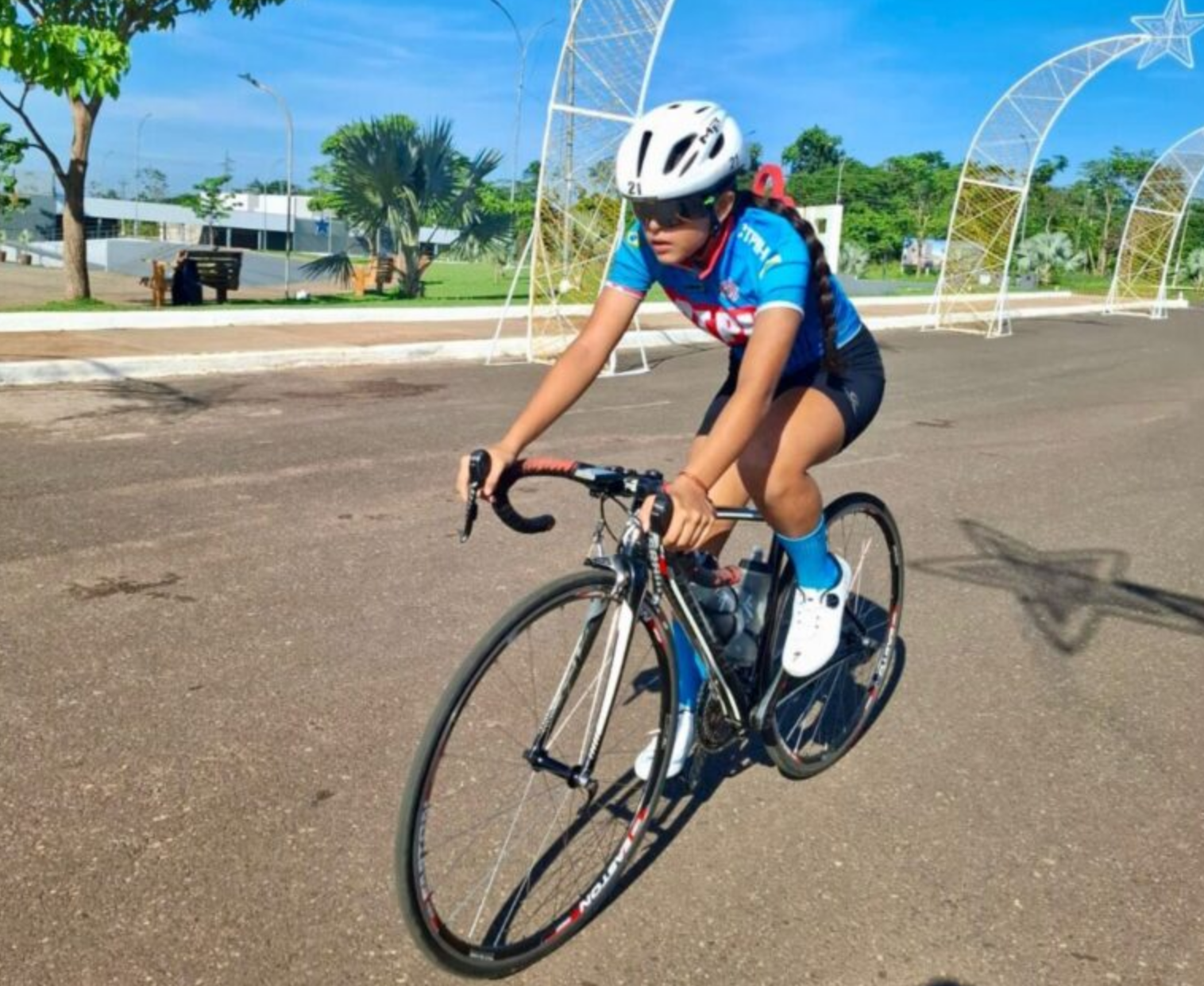Estudante de Guajará-Mirim, é tricampeã de ciclismo nos Jogos Escolares de Rondônia