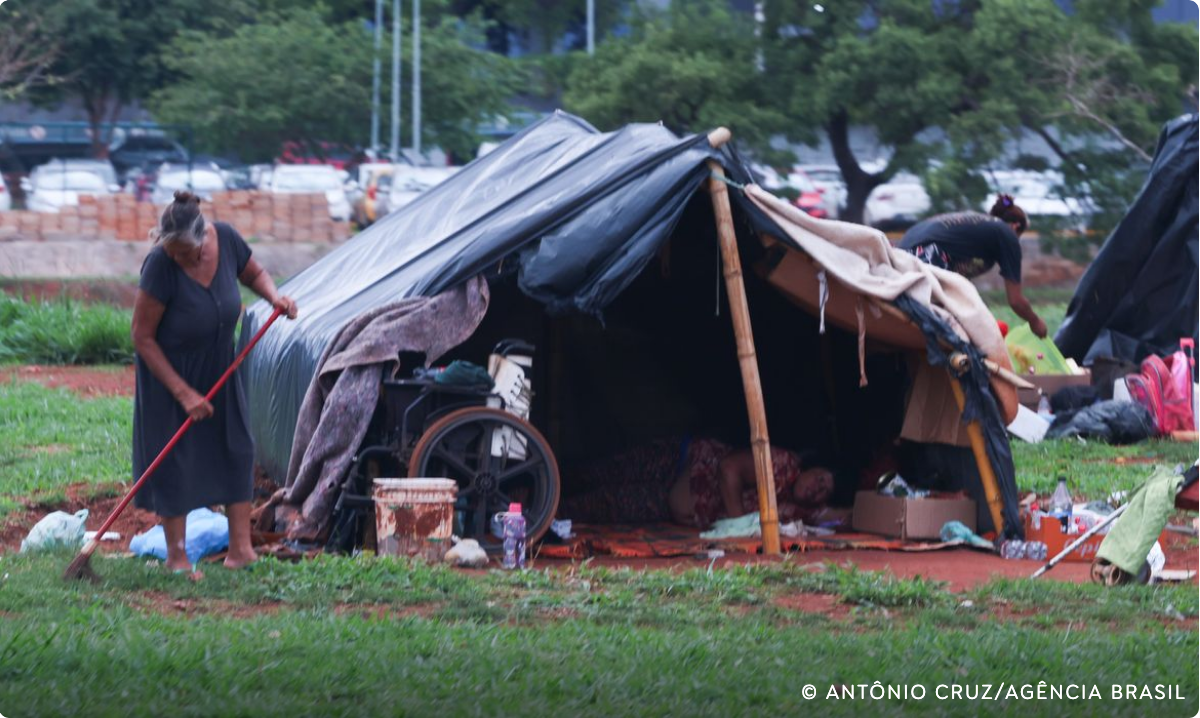 Brasil tem 358 mil pessoas em situação de rua