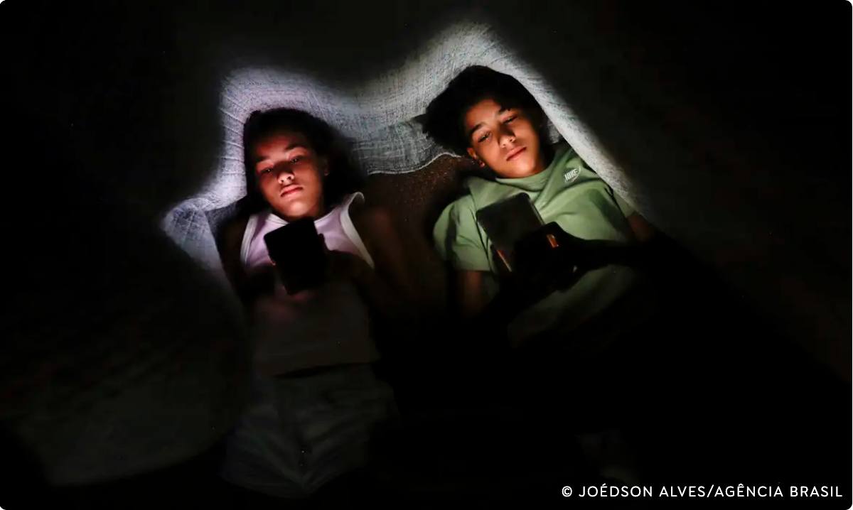 Acesso à internet na primeira infância mais do que dobrou desde 2015