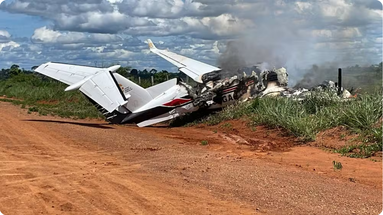 O que se sabe e o que falta esclarecer sobre pouso forçado de avião que levava deputado e vereador em Rondônia