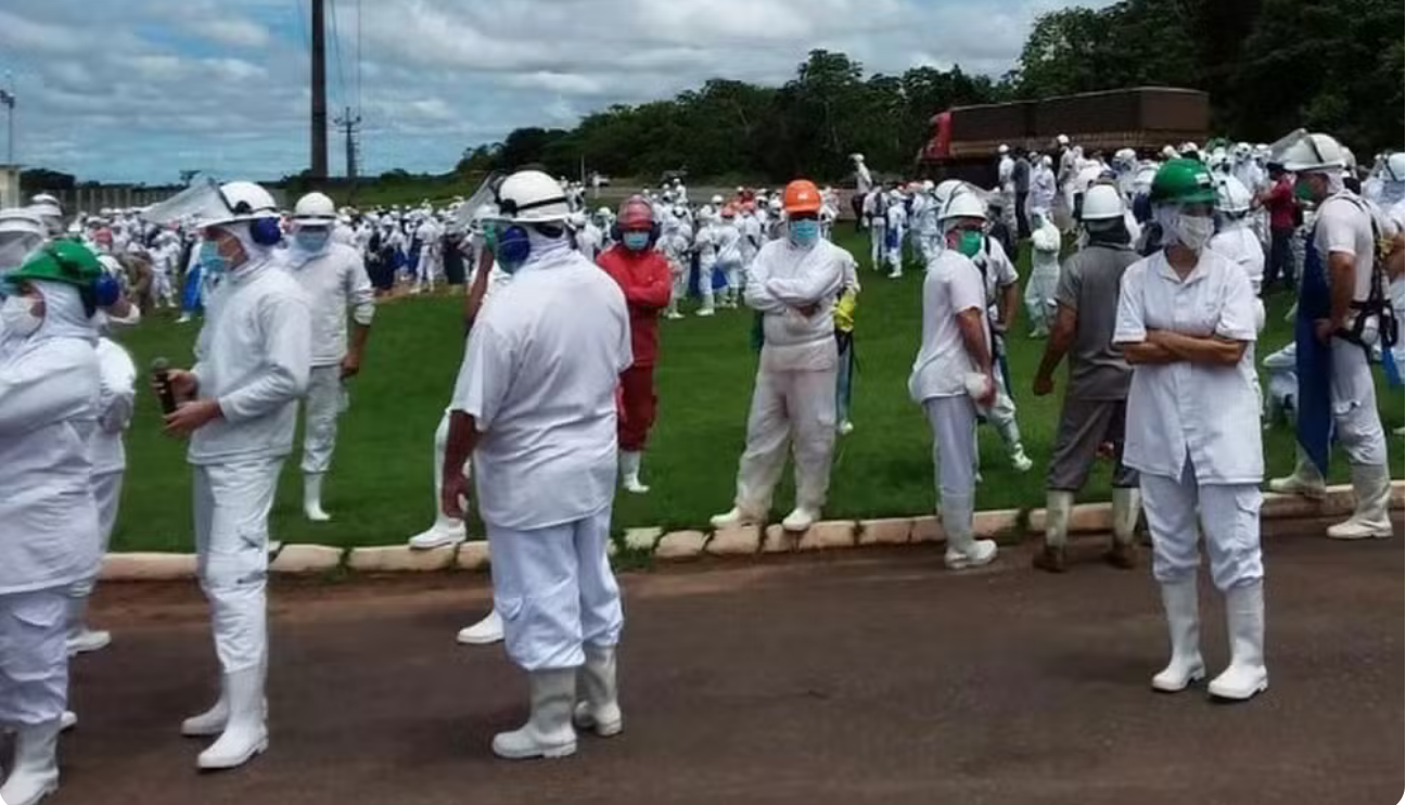 Frigorífico é interditado pela Justiça após vazamento de amônia intoxicar trabalhadores