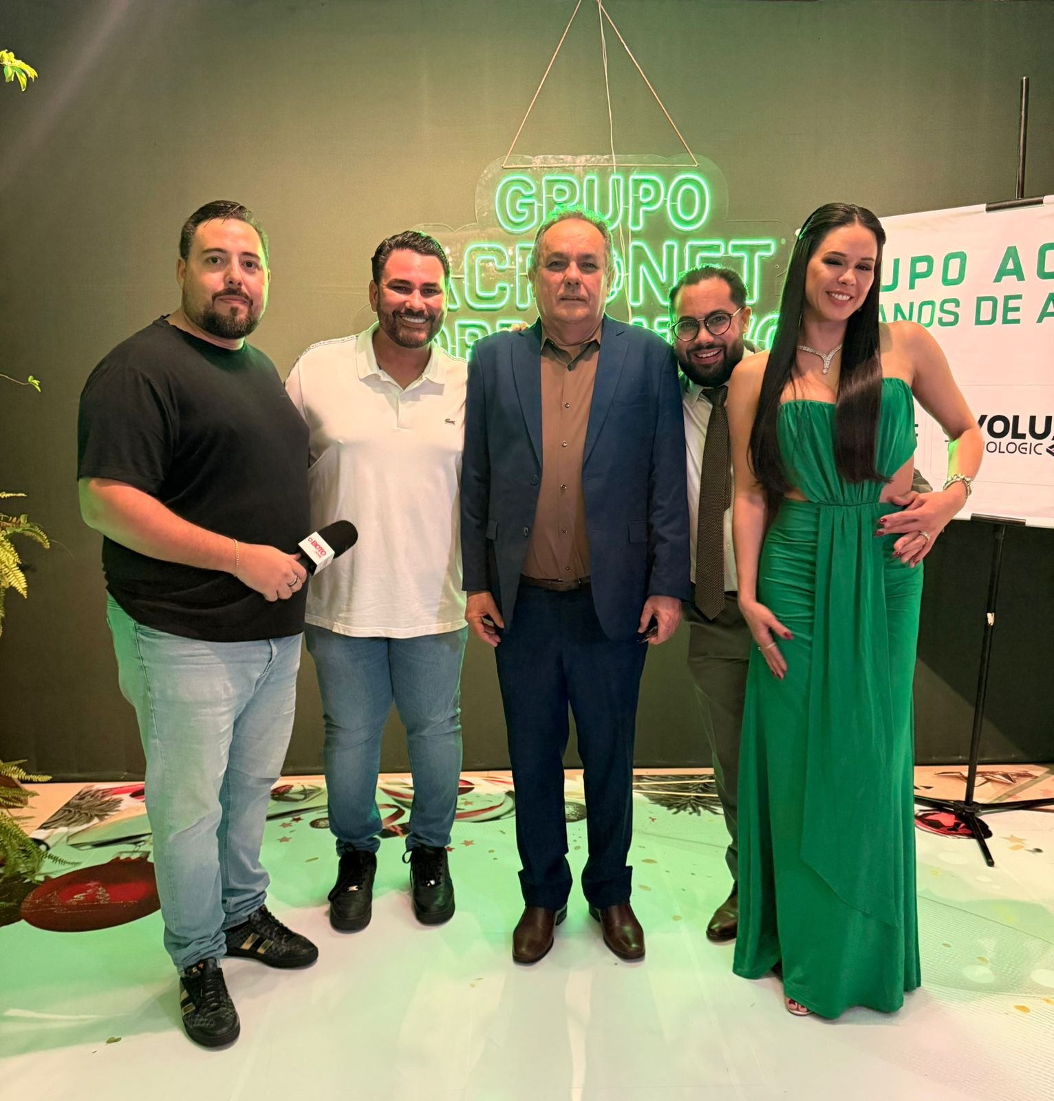 AcroNet Corporativo reúne colaboradores, clientes e parceiros em confraternização de fim de ano