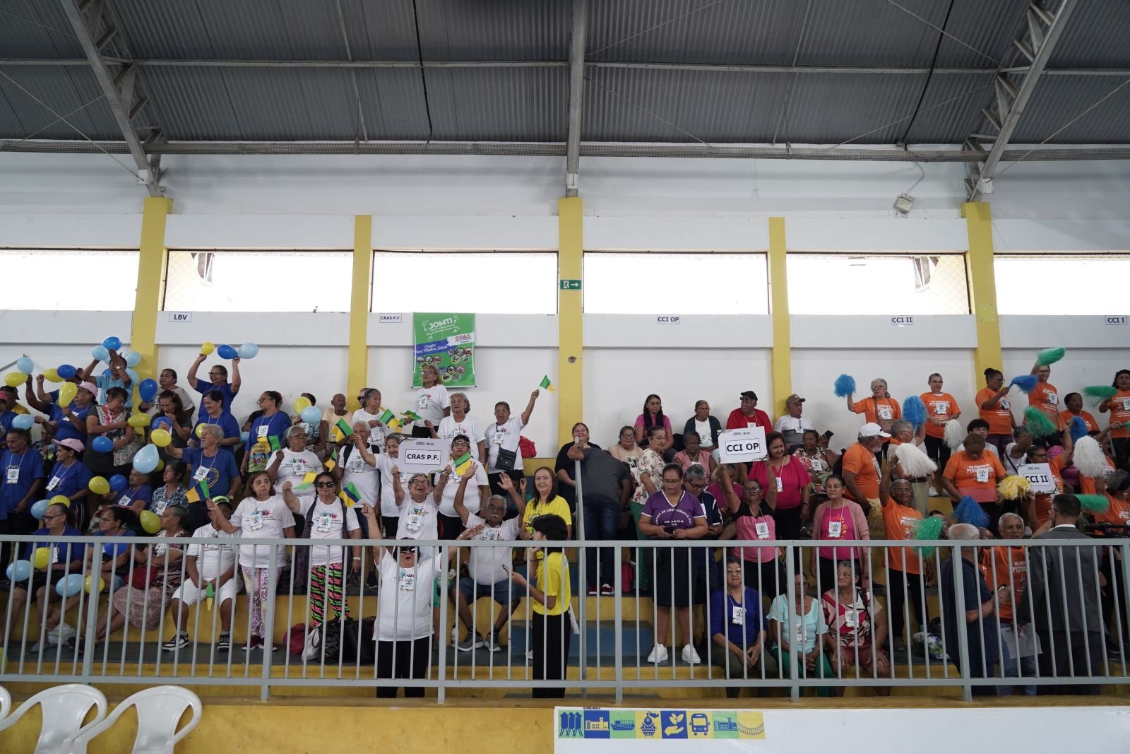 Abertura dos Jogos Municipais da Terceira Idade reúne mais de 550 atletas