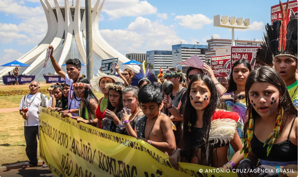 STF tem placar de 3 votos a 0 contra marco temporal