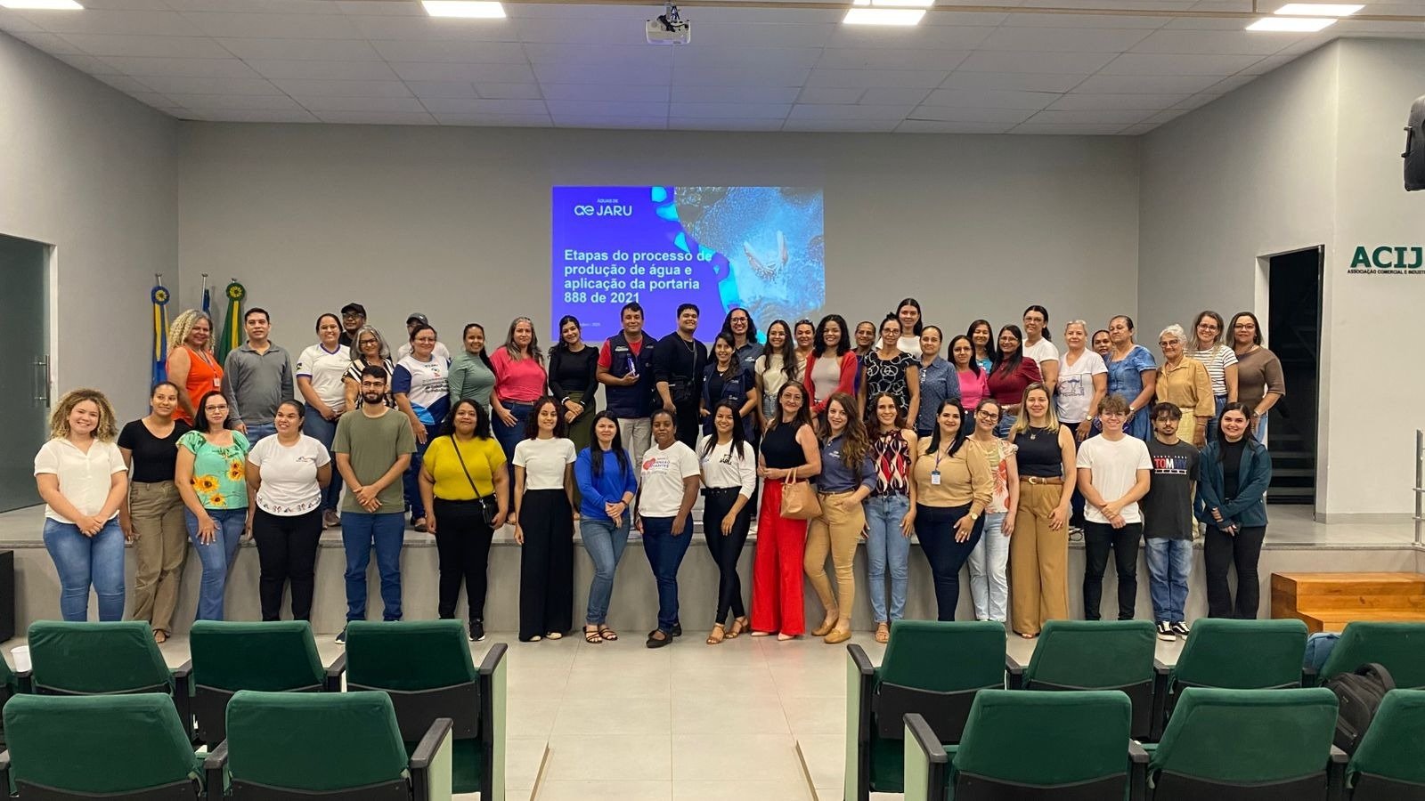 Águas de Jaru capacita agentes de saúde e endemias por meio do Programa Nascentes