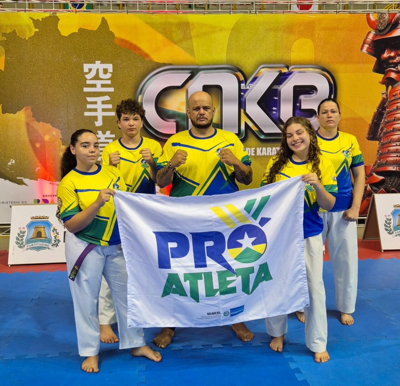 Rondônia conquista nove medalhas no Brasileiro de Karatê com apoio do programa Pró-Atleta