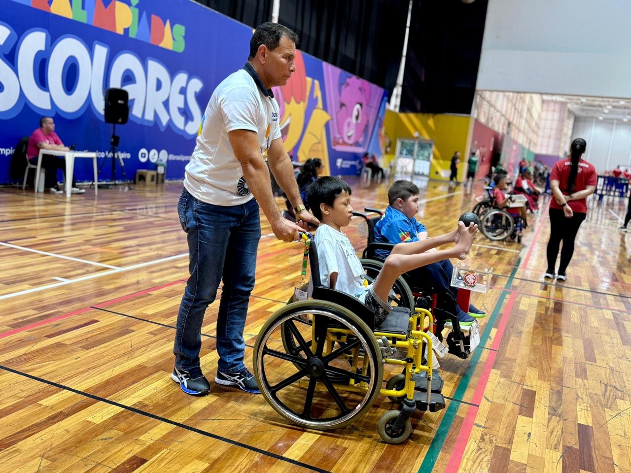 Com recorde de atletas, bocha adaptada de Rondônia encerra em alta, 2º bloco das Paralimpíadas Escolares