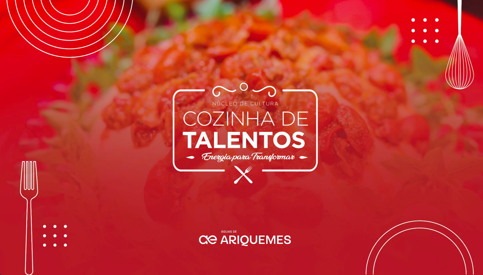 Projeto Cozinha de Talentos prorroga inscrições para formação gratuita em Ariquemes