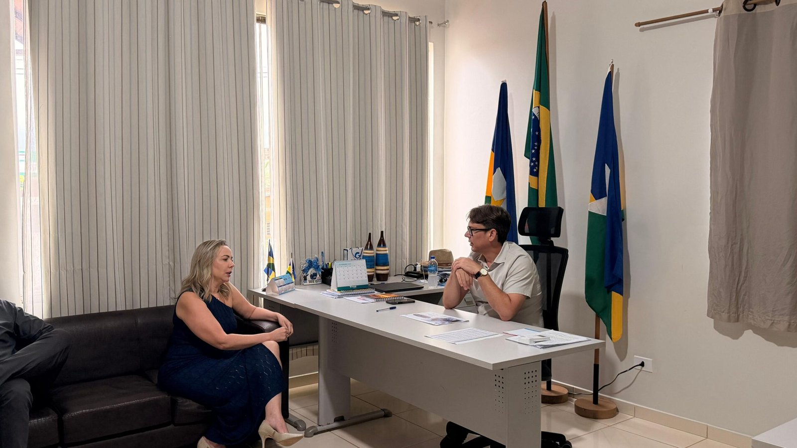 Diálogo marca encontro entre Águas de Jaru e prefeitura que debatem metas alcançadas e avanço do saneamento no município